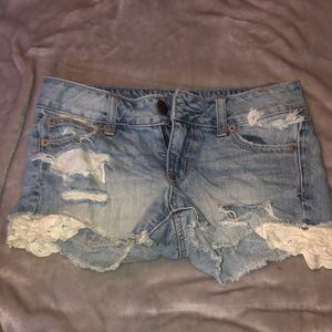 American Eagle jean shorts